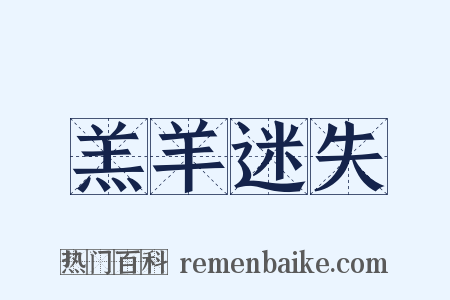 羔羊迷失是什么意思的图片